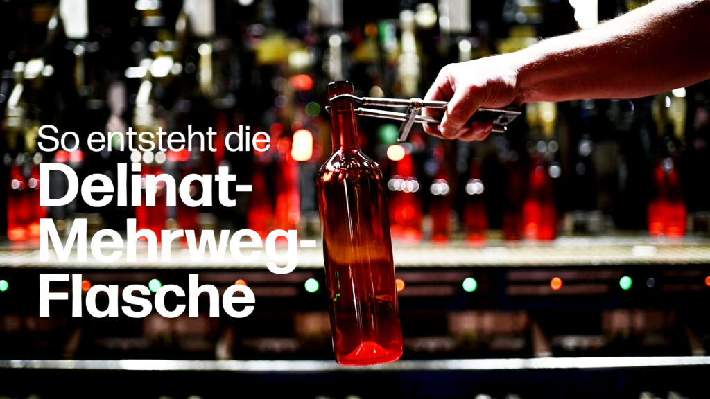 Die Entstehung der Delinat-Mehrwegflasche und ihr nachhaltiger Recycling-Kreislauf