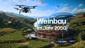futuristisches weingut KI